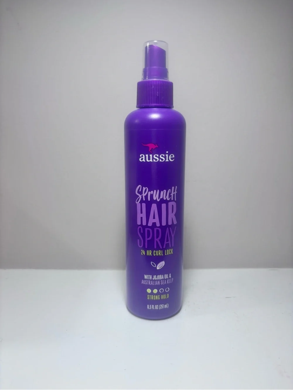 Aussie Sprunch Hair Spray - Strong Hold Jojoba Old Formula New 8.5 Fl Oz